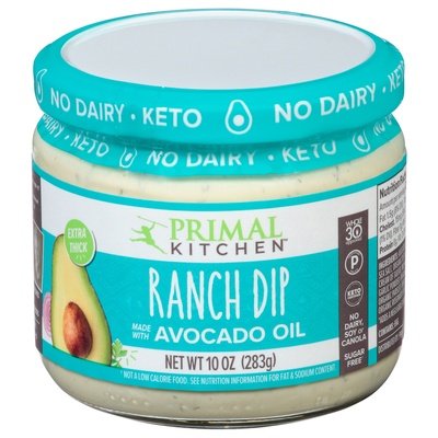 Primal Kitchen Dip Ranch Extra Thick 6/10 OZ [UNFI #2758548] [ebt]