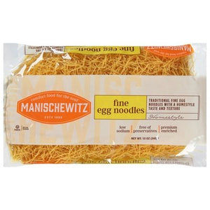 Manischewitz Egg Noodles Fine Homestyle 12/12 OZ [UNFI #236075] [ebt]