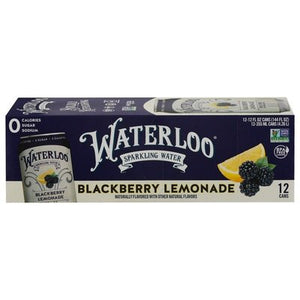 Waterloo Sparkling Water Blackberry Lemonade 2/12/12 OZ [UNFI #2812907] [ebt] T