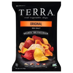 Terra Chips Vegetable Chips Real Original Sea Salt 12/6.8 OZ [UNFI #2795219] [ebt]