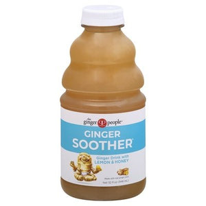 Ginger People Ginger Drink With Lemon & Honey 12/32 OZ [UNFI #0174649] [ebt]