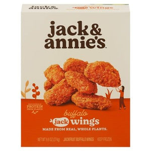 Jack & Annies Buffalow Wings Jackfruit 8/9.1 OZ [UNFI  #2972628]