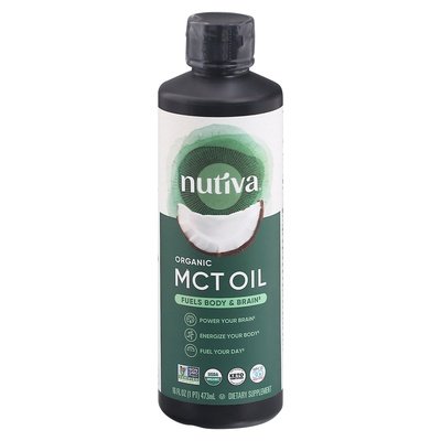 Nutiva MCT Oil Organic 16 OZ [UNFI #2118586] T