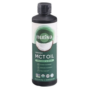 Nutiva MCT Oil Organic 16 OZ [UNFI #2118586] T