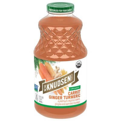 R W Knudsen Family Beverage Organic Carrot/Ginger/Turmeric 6/32 OZ [UNFI #2284651] [ebt]