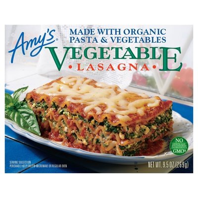 OG3 Amys Vegetable Lasag 12/9.5 OZ [UNFI  #0161166]