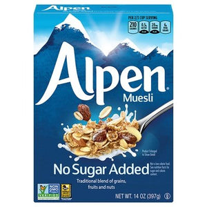 Alpen Muesli No Sugar Added 12/14 OZ [UNFI #0701169] [ebt]