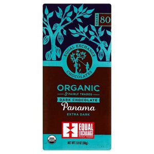 Equal Exchange Dark Chocolate Organic Panama 12/2.8 OZ [UNFI #1814698] [ebt] T