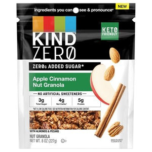 Kind Nut Granola Zero Sugar Apple Cinnamon 5/8 OZ [UNFI #3023363] [ebt]