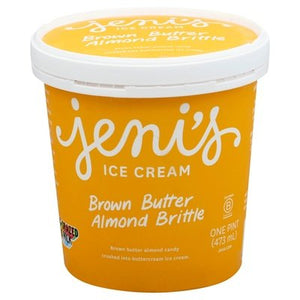 Jeni Icrm Brn Btr Alm 8/16 OZ [UNFI  #1167006]
