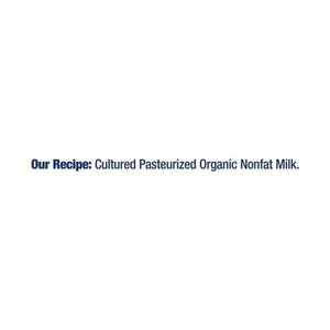 Stonyfield Organic Yogurt Greek Nonfat Plain 6/32 OZ [UNFI #0425652] [ebt]