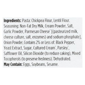 Chickapea Pasta Pasta Dish Creamy Garlic One Pot Chickpea 6/7 OZ [UNFI #2965796] [ebt]