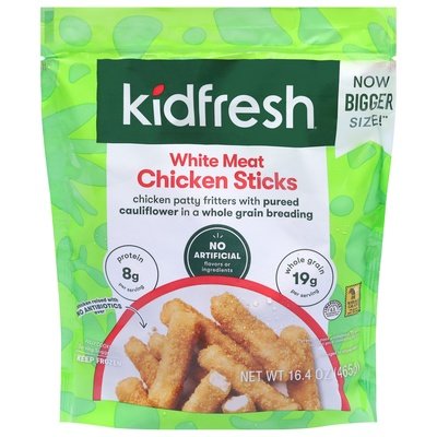 Kidfresh Chicken Stk White Meat Value Bag 6/16.4 OZ [UNFI  #2830818]
