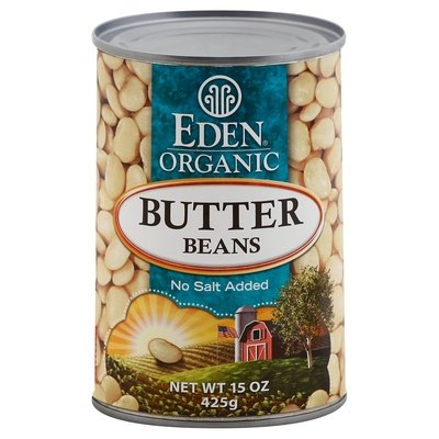 Eden Foods Butter Beans 12/15 OZ [UNFI #0289991] [ebt]
