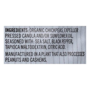 Saffron Road Chickpeas Sea Salt & Cracked Pepper Crunchy 12/6 OZ [UNFI #2865939] [ebt]