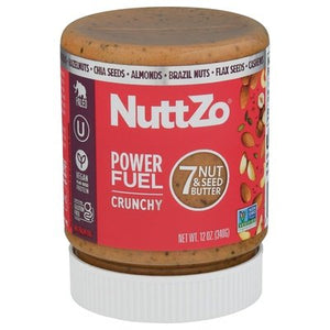 Nuttzo 7 Nut & Seed Butter Crunchy Power Fuel 6/12 OZ [UNFI #1963297] [ebt]