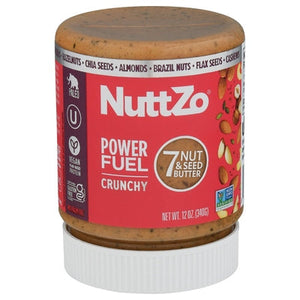 Nuttzo 7 Nut & Seed Butter Crunchy Power Fuel 6/12 oz [UNFI #1963297 ] [ebt]