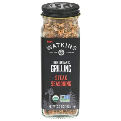 Watkins Seasoning Steak Organic Grilling Og2 3/3.5 oz [UNFI-CARLISLE #2726578 ] [ebt]