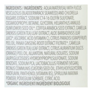Seaweed Bath Co Body Wash Energize Gel Douche Grapefruit Orange 1/12 OZ [UNFI #2534931] T