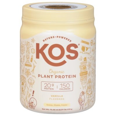 Kos Plant Protein Organic Vanilla Flavored 13.05 OZ [UNFI #2614642] [ebt]