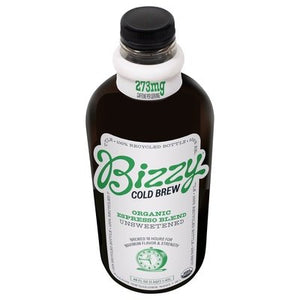 Bizzy Coffee Cold Brew Organic Espresso Blend Unsweetened 6/48 OZ [UNFI #2662971] [ebt] T