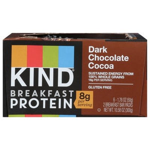 Kind Breakfast Bar Dark Chocolate Cocoa 5/6/1.76 [UNFI #2903037] [ebt]