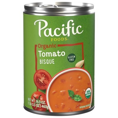 Pacific Foods Bisque Organic Tomato 12/16.3 OZ [UNFI #2854354] [ebt]