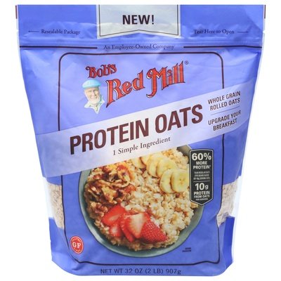 Bobs Red Mill Protein Oats 4/32 OZ [UNFI #3033248] [ebt]