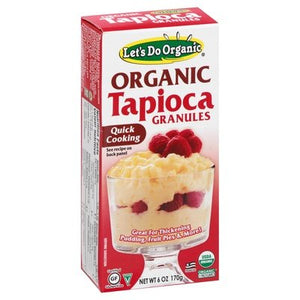 Lets Do Organic Tapioca Granules Organic 6/6 OZ [UNFI #1795236] [ebt]