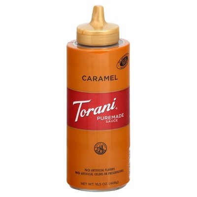 Torani Puremade Sauce Caramel 4/16.5 OZ [UNFI #2459915] [ebt] T