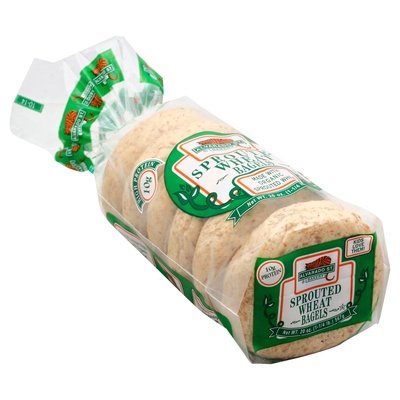 OG3 Alvarado Bagel Sprouted Wheat 6/6 PK [UNFI  #0793604]
