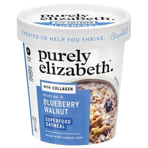 Purely Elizabeth Superfood Oatmeal With Collagen Blueberry Walnut 12/2 OZ [UNFI #2417129] [ebt]