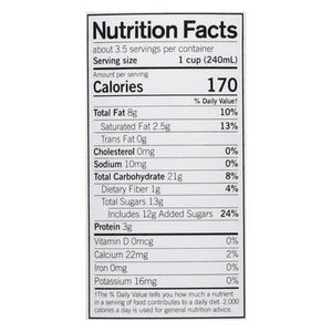 Forager Project Cashewmilk Yogurt Smoothie Dairy-Free Organic Blueberry Probiotic 6/28 OZ [UNFI #2011310] [ebt]