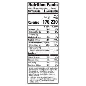 Cascadian Farm Cereal Organic Honey Nut Os 12/9.5 OZ [UNFI #1236140] [ebt]