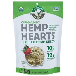 Manitoba Harvest Hemp Hearts Organic 12 OZ [UNFI #0824136] [ebt]