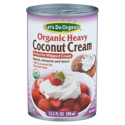 Lets Do Organic Coconut Cream Heavy 12/13.5OZ [UNFI #1964980] [ebt]