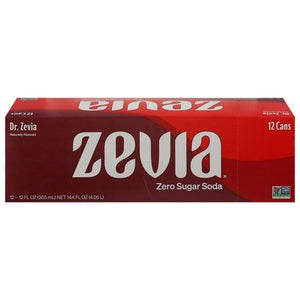 Zevia Soda Zero Sugar Dr Zevia 2/12/12 OZ [UNFI #2892131] [ebt] T