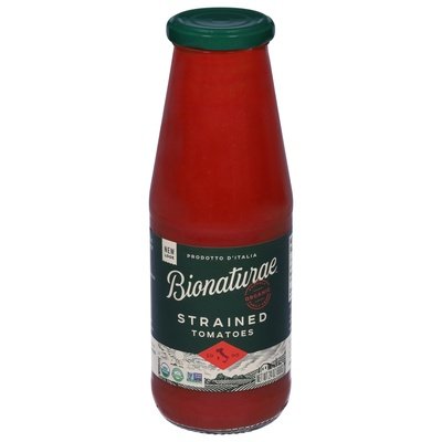Bionaturae Strained Tomatoes 6/24 OZ [UNFI #241737] [ebt]