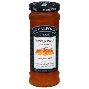 St Dalfour Fruit Spread Heritage Peach 6/10 OZ [UNFI #316323] [ebt]