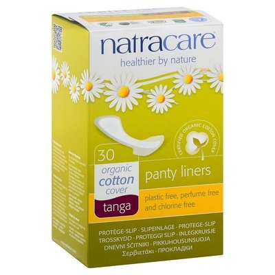 Natracare Panty Liners Organic Tanga 30 Ct [UNFI #0536078] T