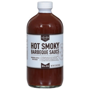 Lillies Q Barbeque Sauce Hot Smoky Memphis-Style with Heat No. 05 6/20 OZ [UNFI #2818094] [ebt]