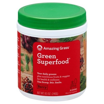 Amazing Grass Green Superfood Berry 1/8.5 OZ [UNFI #2189322] T