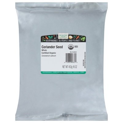 Frontier Nat Prod Co-Op Coriander Seed Whole 1 Lb [UNFI #0546473] [ebt]