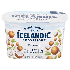 Icelandic Provisions Skyr Traditional Coconut 12/5.3 OZ [UNFI #1994086] [ebt]