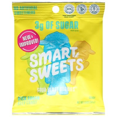 Smartsweets Candy Sour Blast Buddies 12/1.8 OZ [UNFI #2313120] [ebt] T