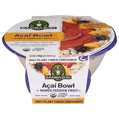 OG2 Sambazon Mango Passionfruit Acai Bowl 8/5.9 OZ [UNFI  #2830453]