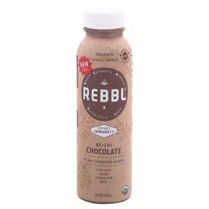 Rebbl Plant-Powered Elixir Reishi Chocolate 12/12 OZ [UNFI #1577162] [ebt] T