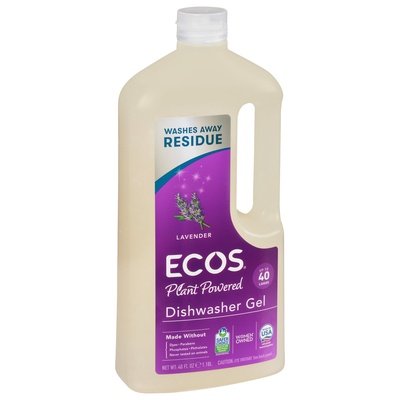 Ecos Dishwasher Gel Lavender 8/40 OZ [UNFI #217752] T