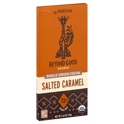 Beyond Good Chocolate Salted Caramel 73% Cocoa 12/2.64 OZ [UNFI #2571214] [ebt] T