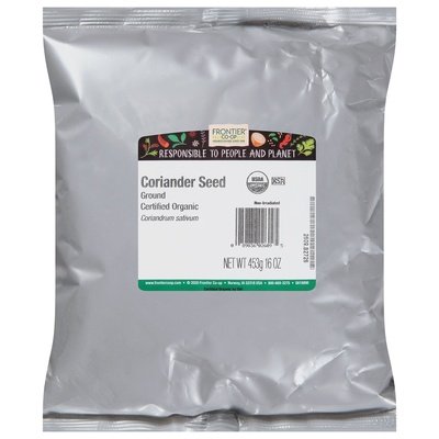 Frontier Nat Prod Co-Op Coriander Seed Ground 1 Lb [UNFI #0448498] [ebt]